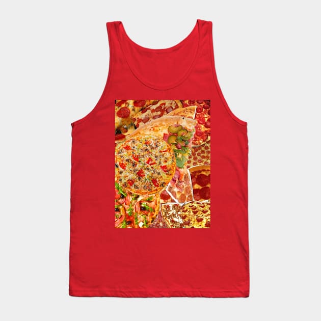 pizza slice pattern Tank Top by Foodinasty